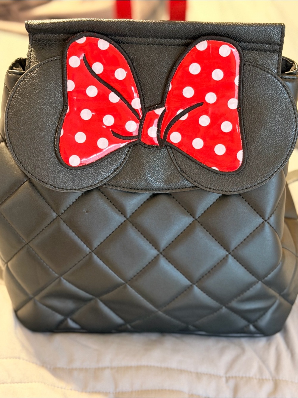Dani by Danielle Nicole Disney Minnie Mouse quilted mini backpack